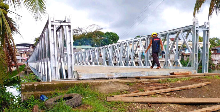 Construction of Steel Bridge - Baloi, Lanao del Norte